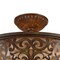 Cwi Lighting Nicole 5 Light Drum Shade Flush Mount With Brushed Chocolate Finish 9807C21-5-116 - alternate 2